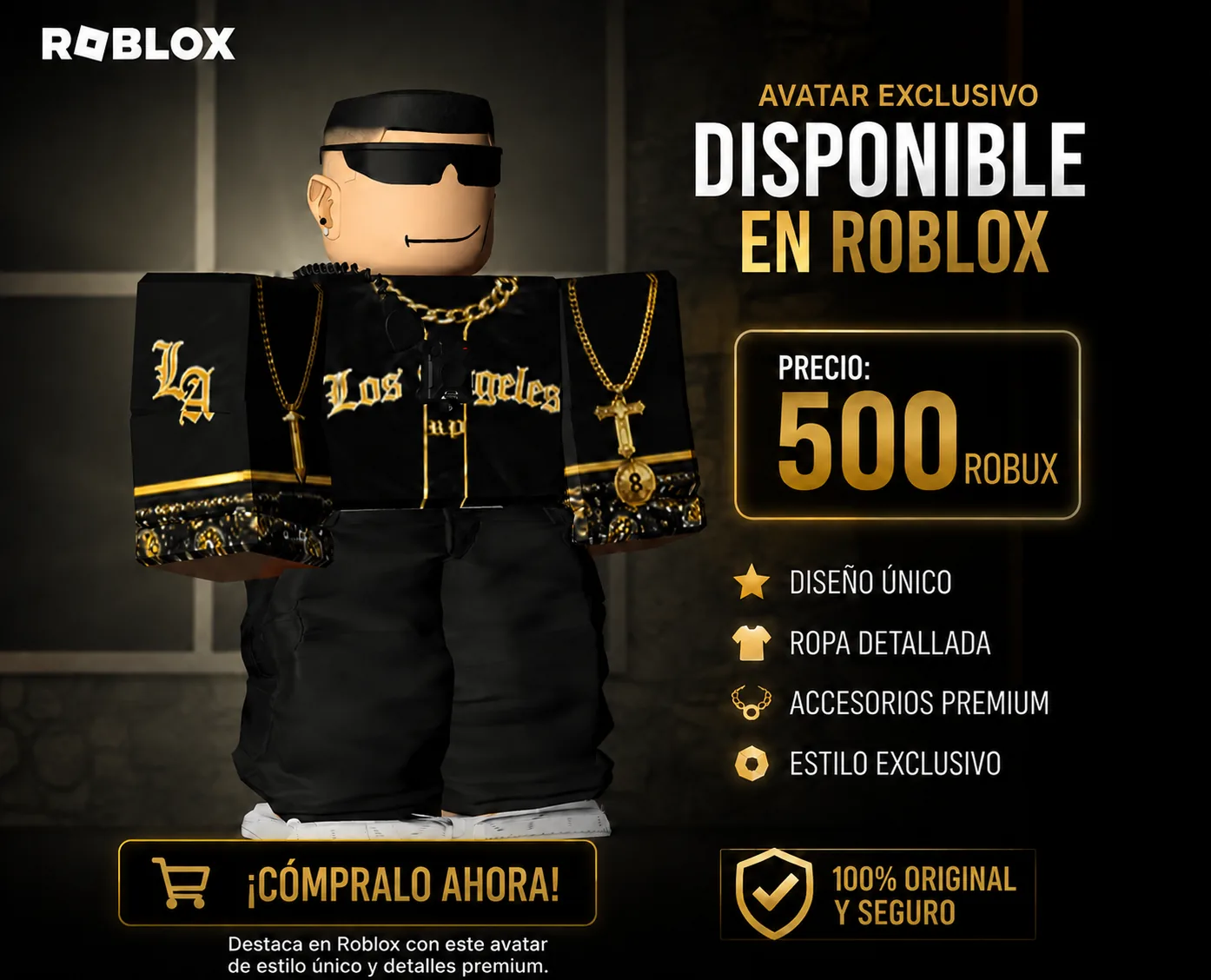 Artículo Los Angeles Edition T-Shirt creado por BebecitoGT para Roblox