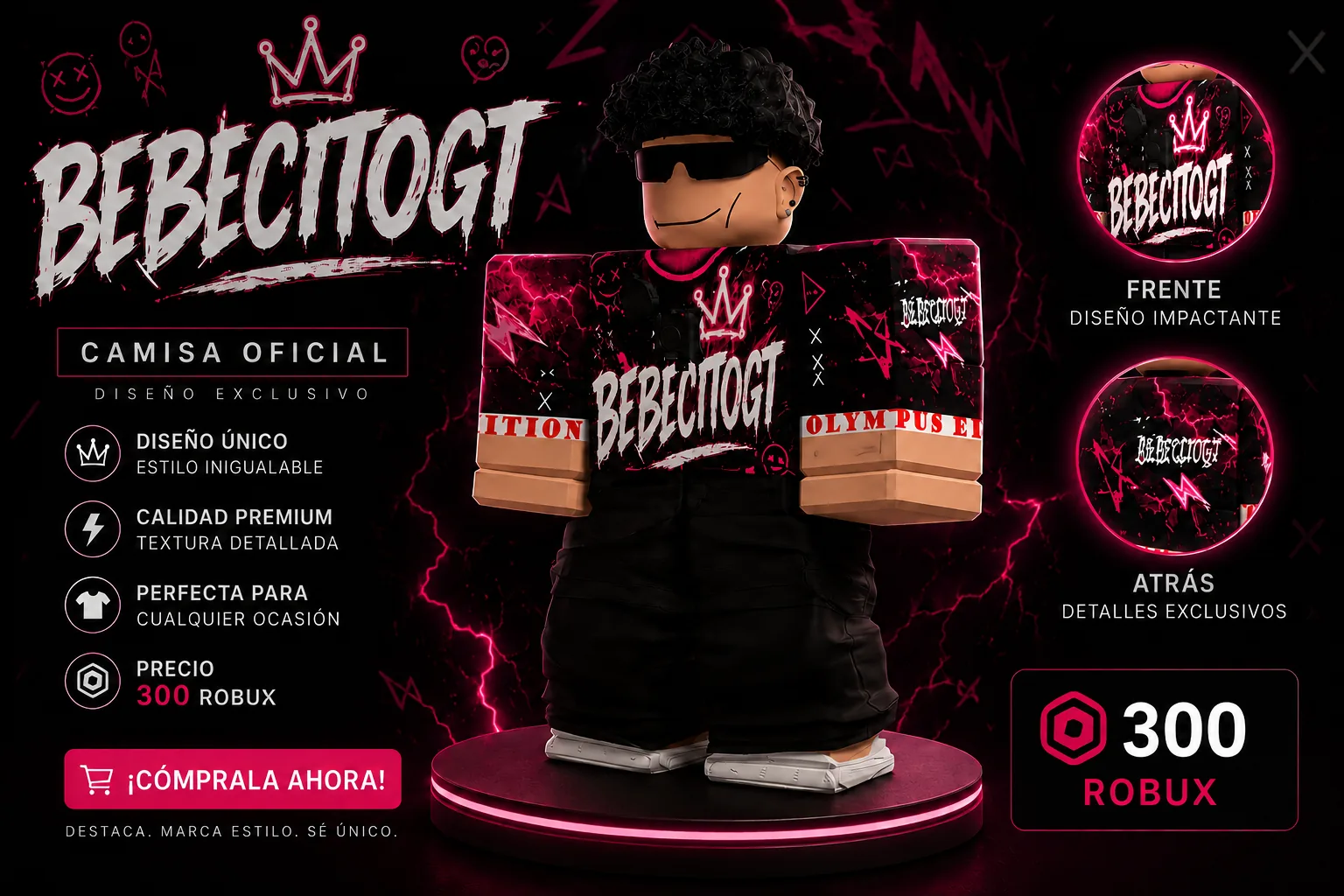 Artículo OLYMPUS by BebecitoGT creado por BebecitoGT para Roblox